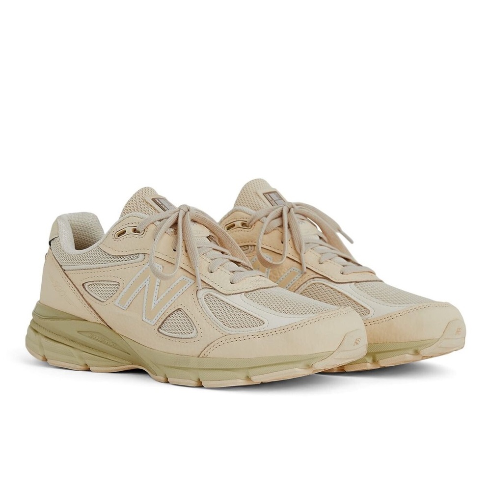 New Balance 990v4 MiUSA Teddy Santis Macadamia Nut
